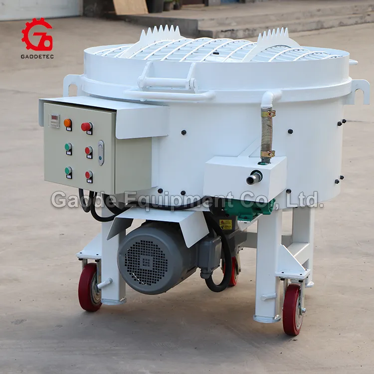 GAODETEC GRM100 Reliable Refractory Pan Mixer For Fast Mixing